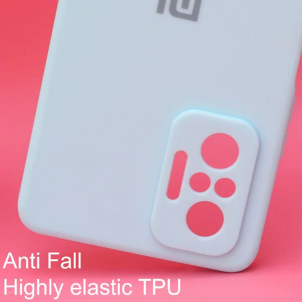 Light Blue Candy Silicone Case for Redmi note 10 Pro - Image 2