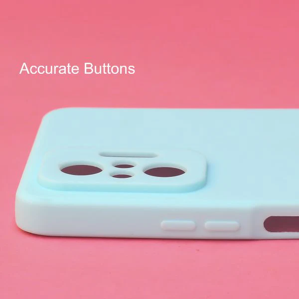 Light Blue Candy Silicone Case for Redmi note 10 Pro - Image 3
