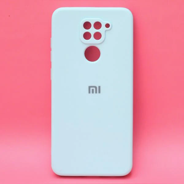Light Blue Candy Silicone Case for Redmi Note 9