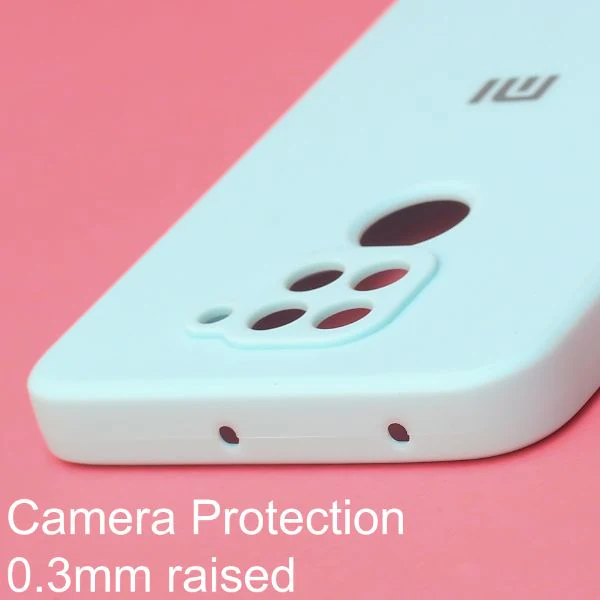 Light Blue Candy Silicone Case for Redmi Note 9 - Image 4