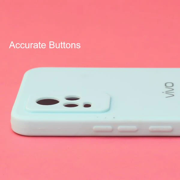 Light Blue Candy Silicone Case for Vivo V20 - Image 3