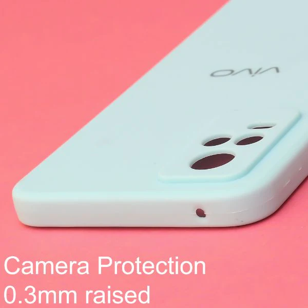 Light Blue Candy Silicone Case for Vivo V20 - Image 4