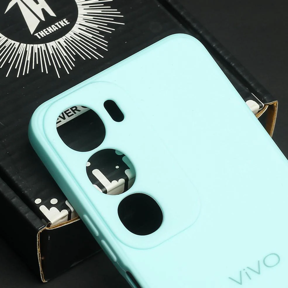 Light Blue Candy silicone Case for Vivo Y29 - Image 4