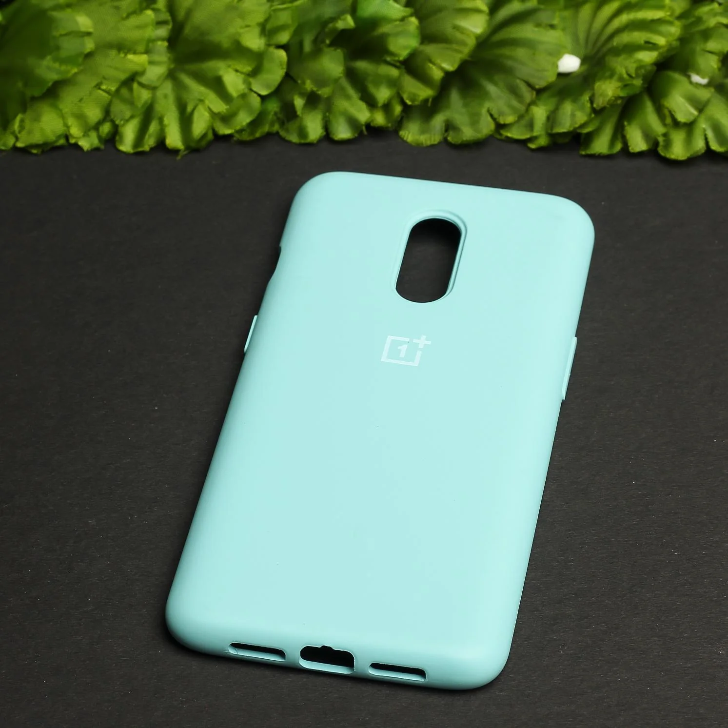 Light Blue Original Silicone case for Oneplus 6T - Image 2