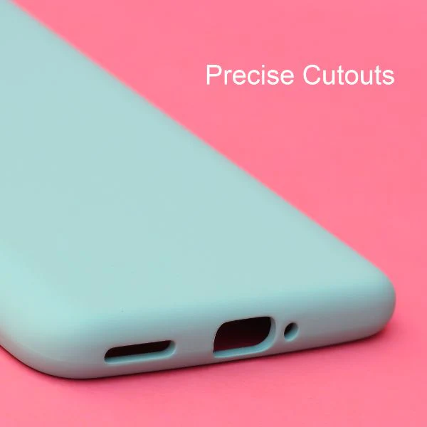 Light Blue Original Silicone case for Oneplus 8t - Image 5