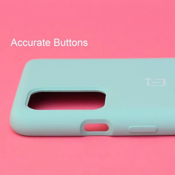 Light Blue Original Silicone case for Oneplus 9RT - Image 3