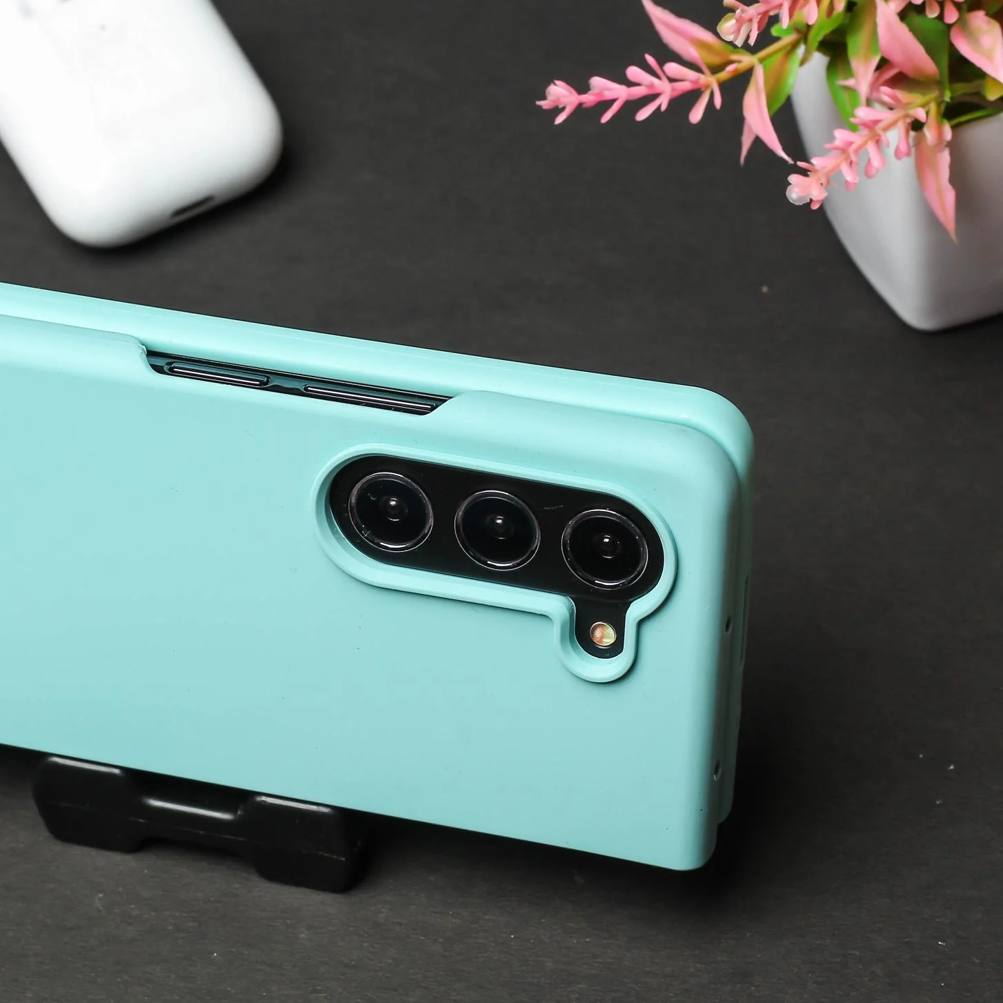 Light Blue Original Silicone case for Samsung Z Fold 6 5G - Image 3