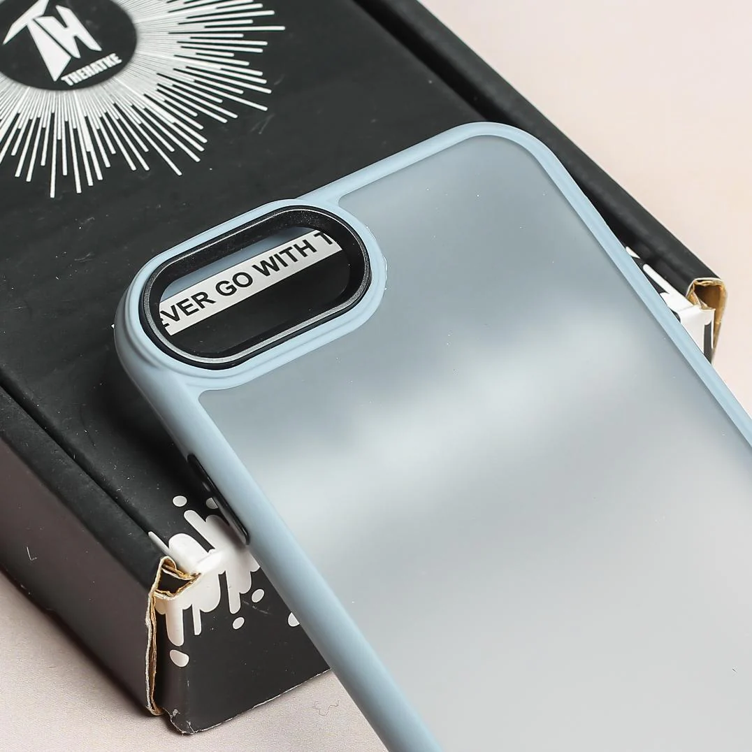 Light Blue Smoke Skin Silicone case for Apple iphone 7 Plus - Image 4