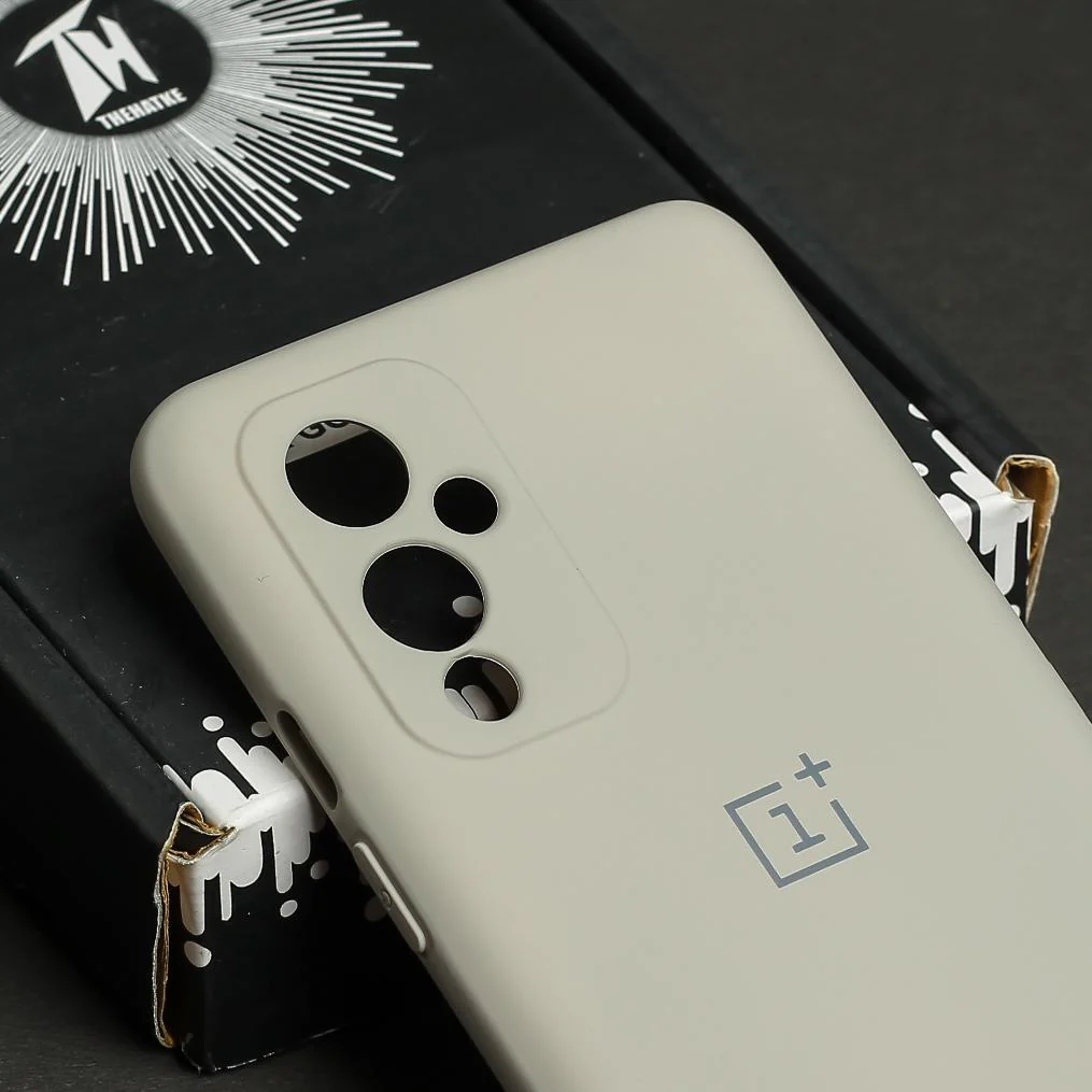 Light Brown Camera Original Silicone Case for Oneplus 9 - Image 4