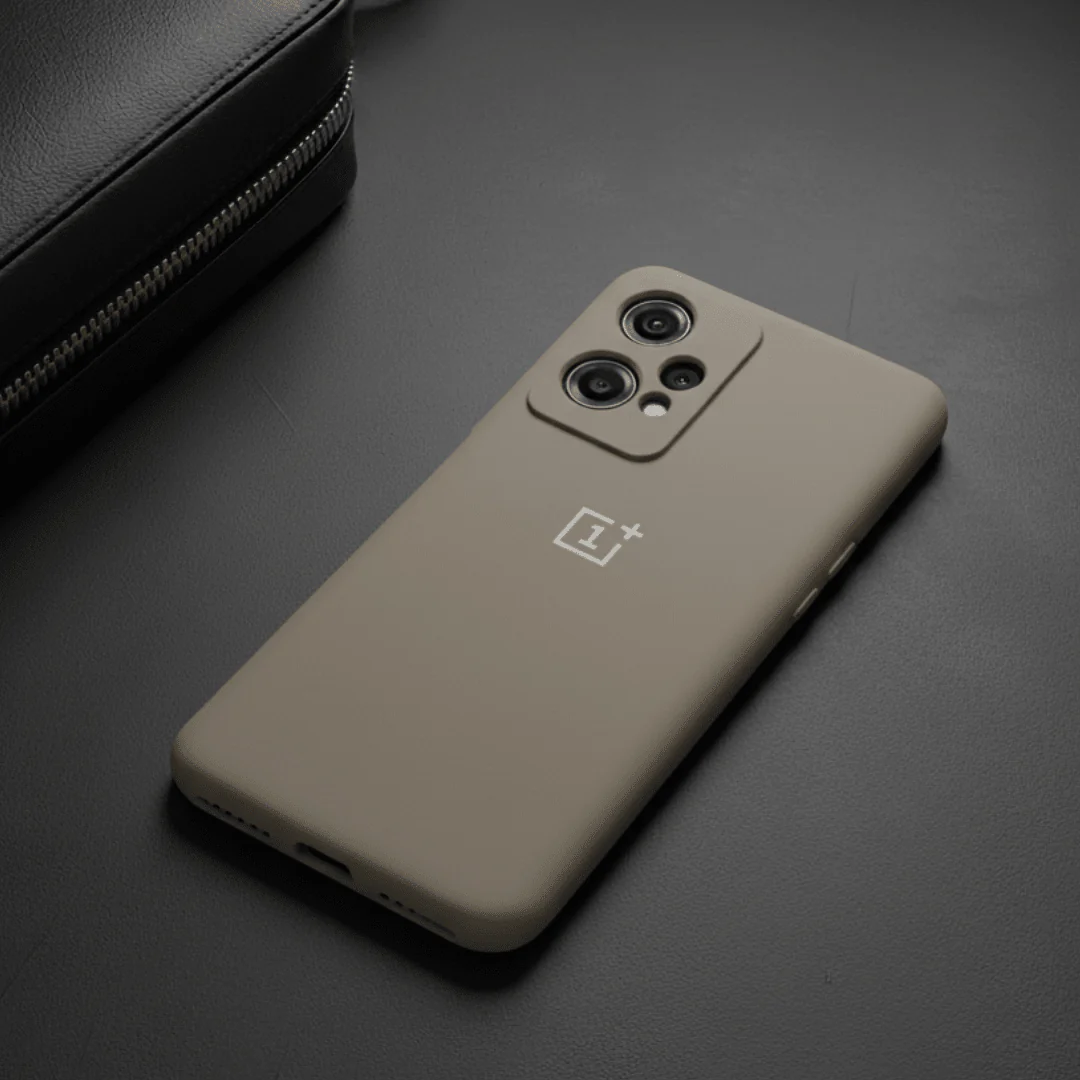 Light Brown Original Camera Safe Silicone case for Oneplus Nord CE 2 Lite