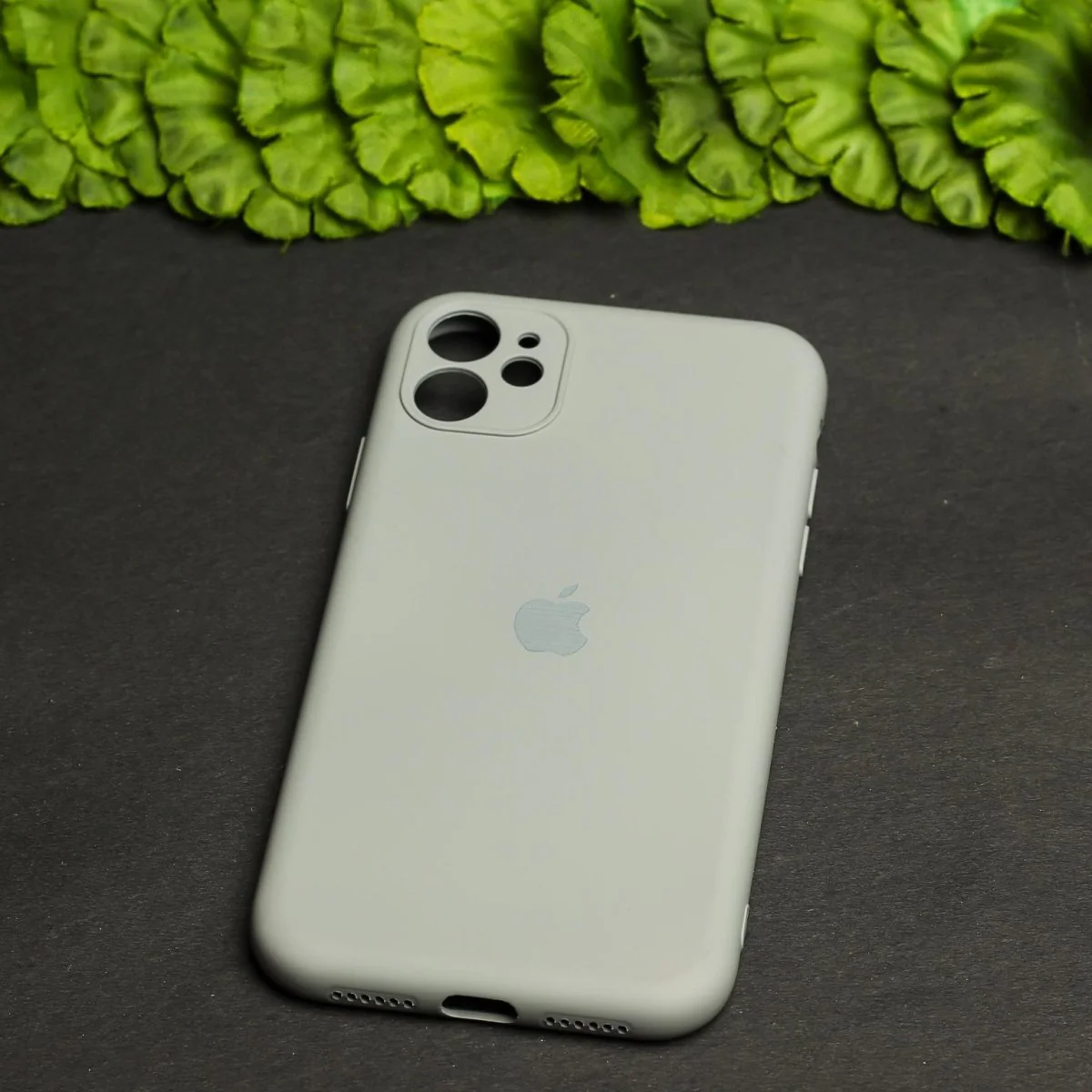Light Brown Original Camera Silicone case for Apple iphone 11 - Image 2