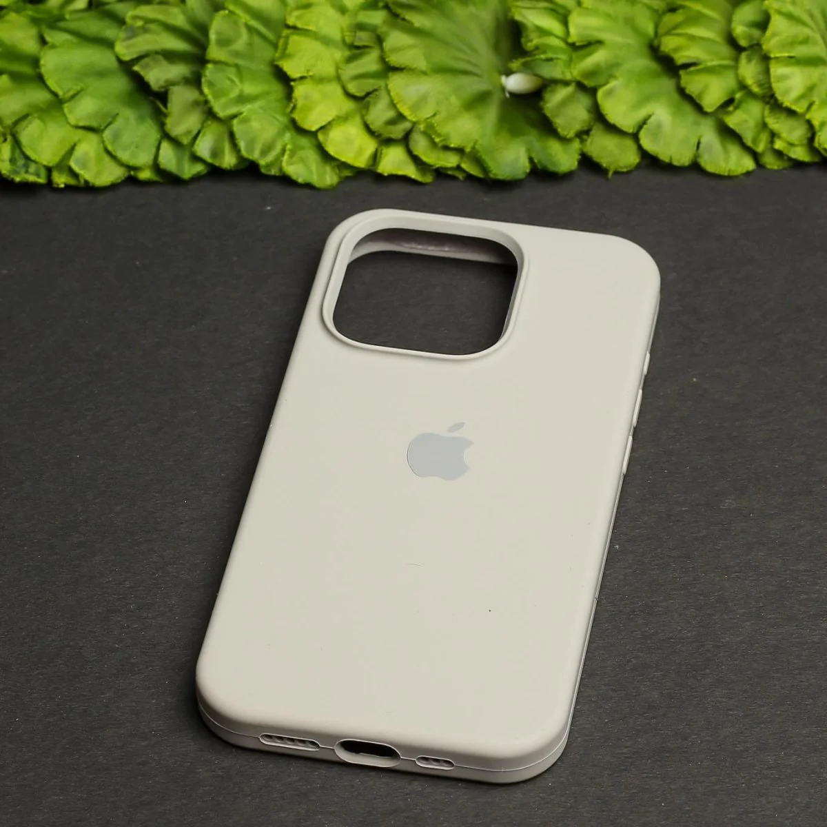Light Brown Original Silicone case for Apple iphone 16 Pro - Image 2