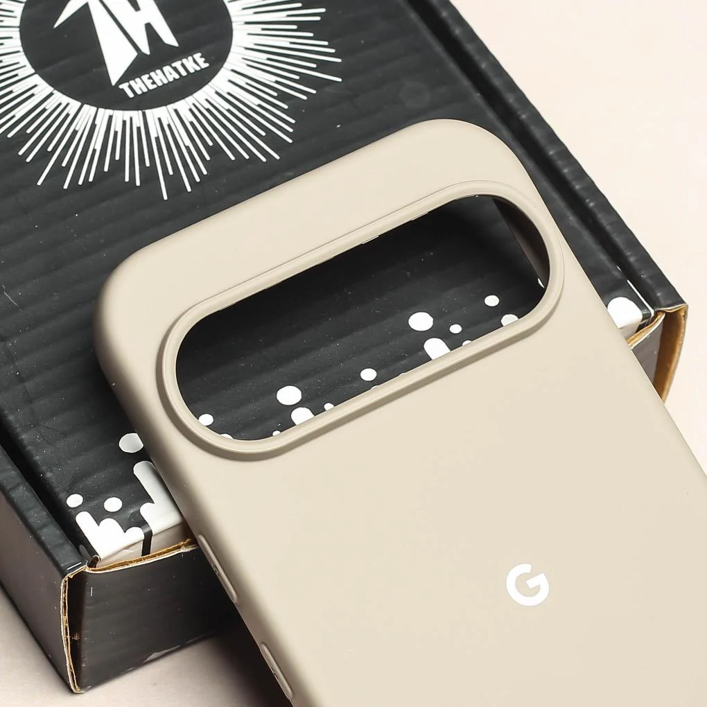 Brown Original Silicone case for Google Pixel 9 - Image 4