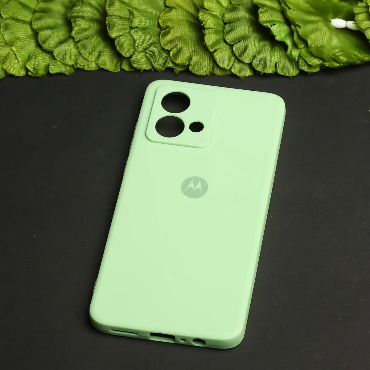 Light Green Camera Original Silicone case for Motorola Edge 40 Neo - Image 2