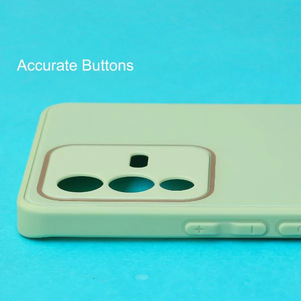 Light Green camera Safe mirror case for Vivo V23 pro - Image 3