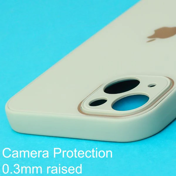 Light Green camera Safe mirror case for Apple Iphone 13 - Image 4