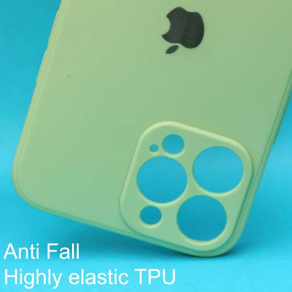 Light Green Candy Silicone Case for Apple Iphone 13 Pro Max - Image 2