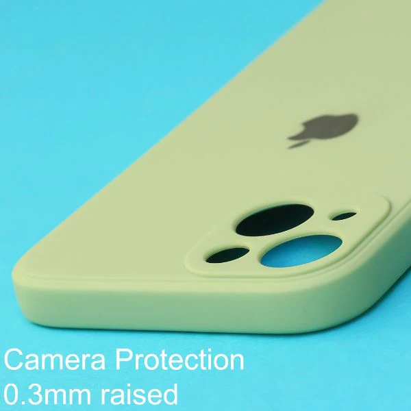 Light Green Candy Silicone Case for Apple Iphone 13 - Image 4