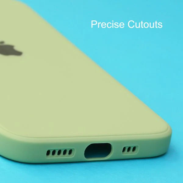 Light Green Candy Silicone Case for Apple Iphone 15 Plus - Image 5