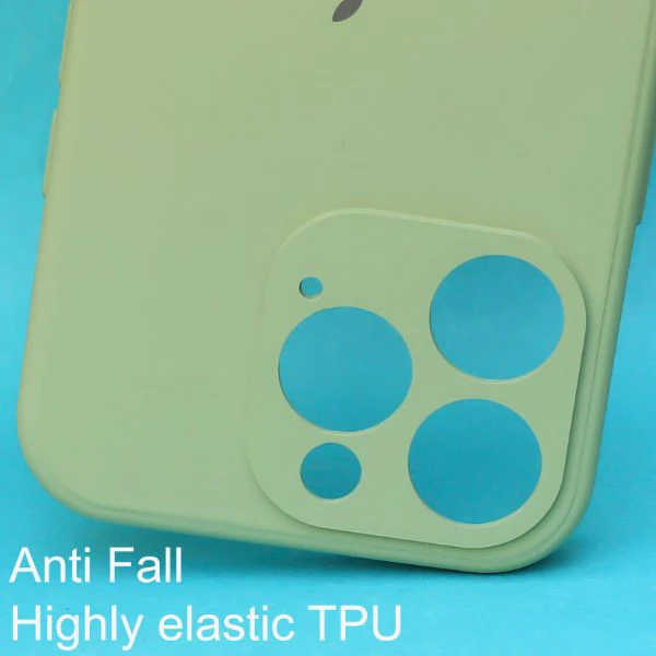 Light Green Candy Silicone Case for Apple Iphone 16 Pro - Image 3