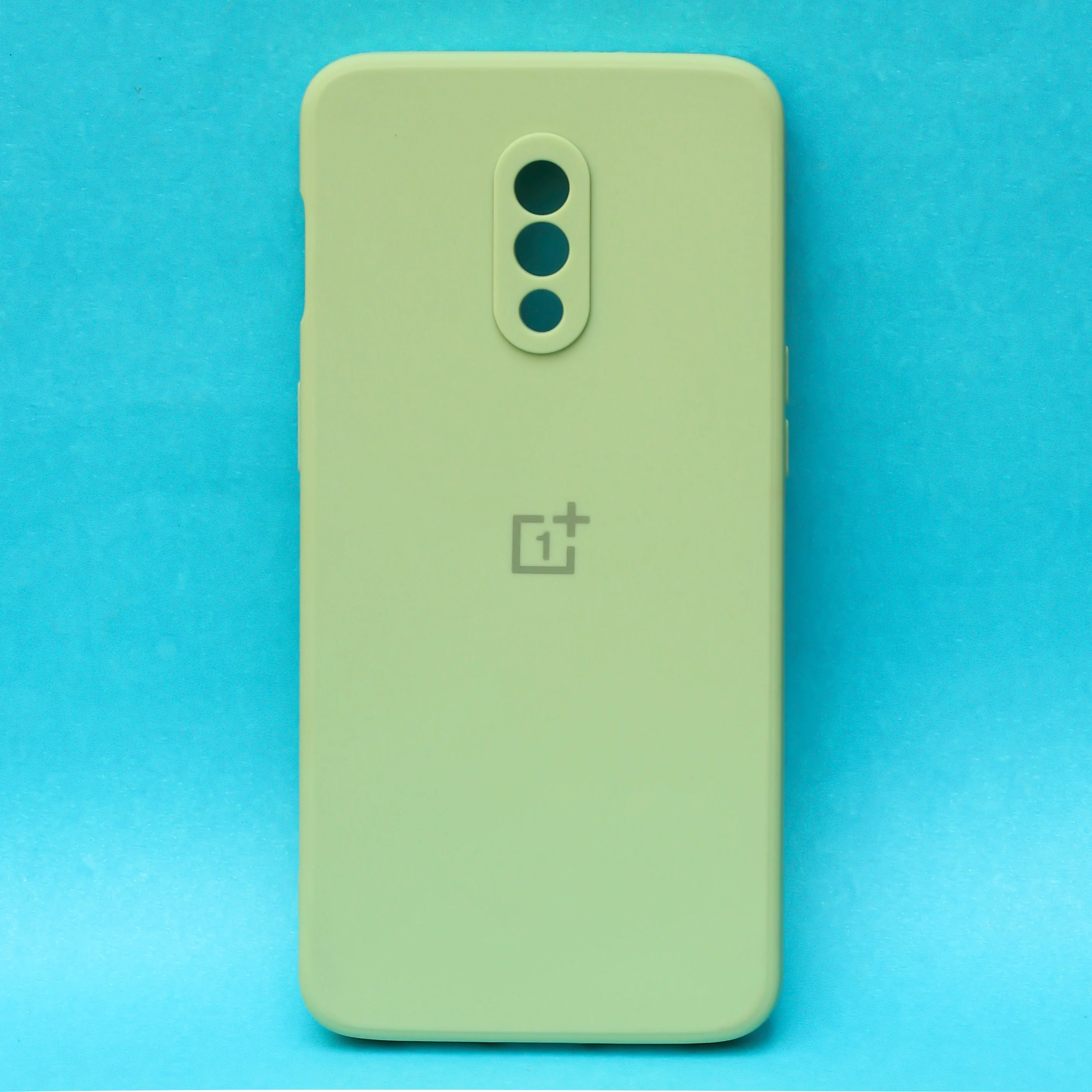 Light Green Candy Silicone Case for Oneplus 7