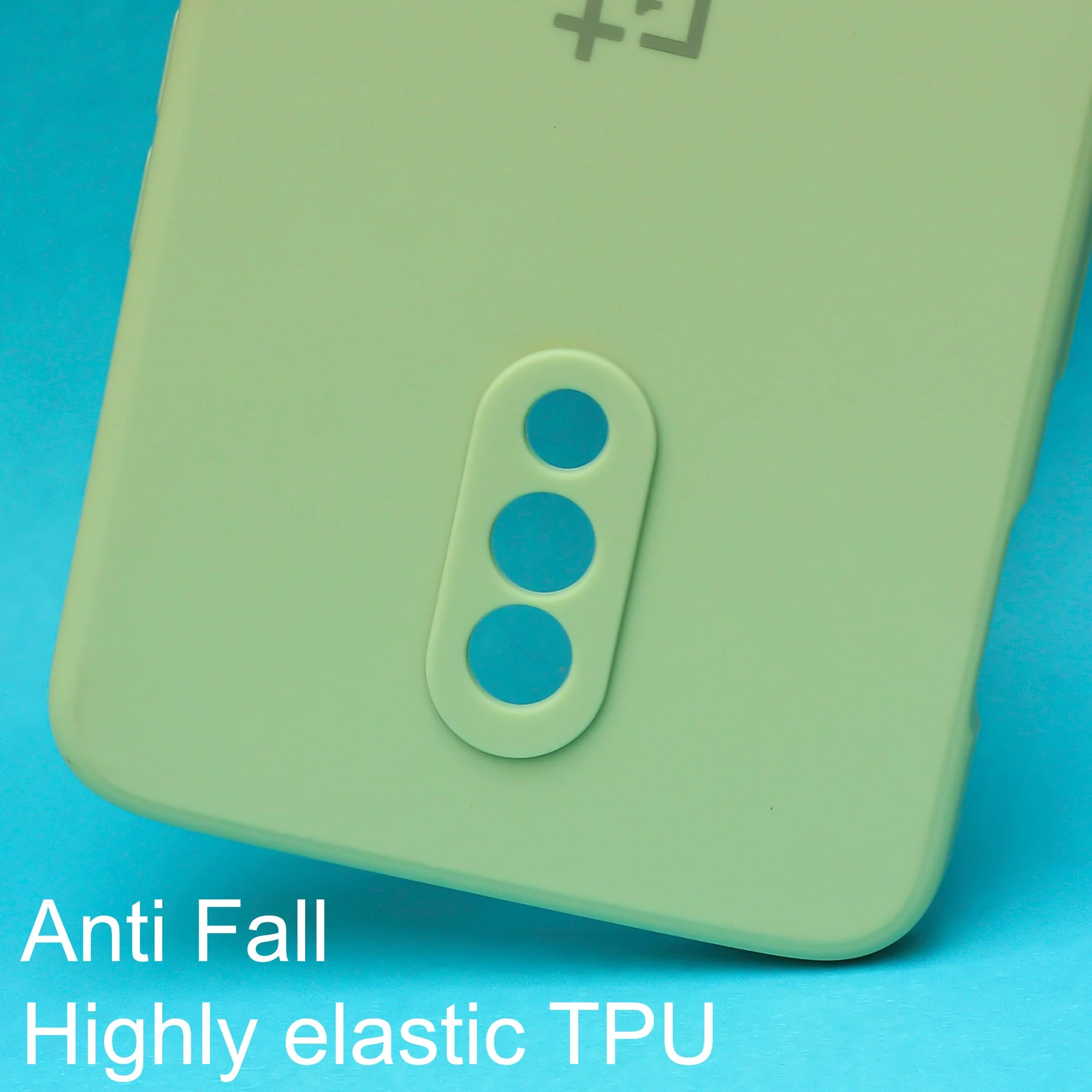 Light Green Candy Silicone Case for Oneplus 7 - Image 2