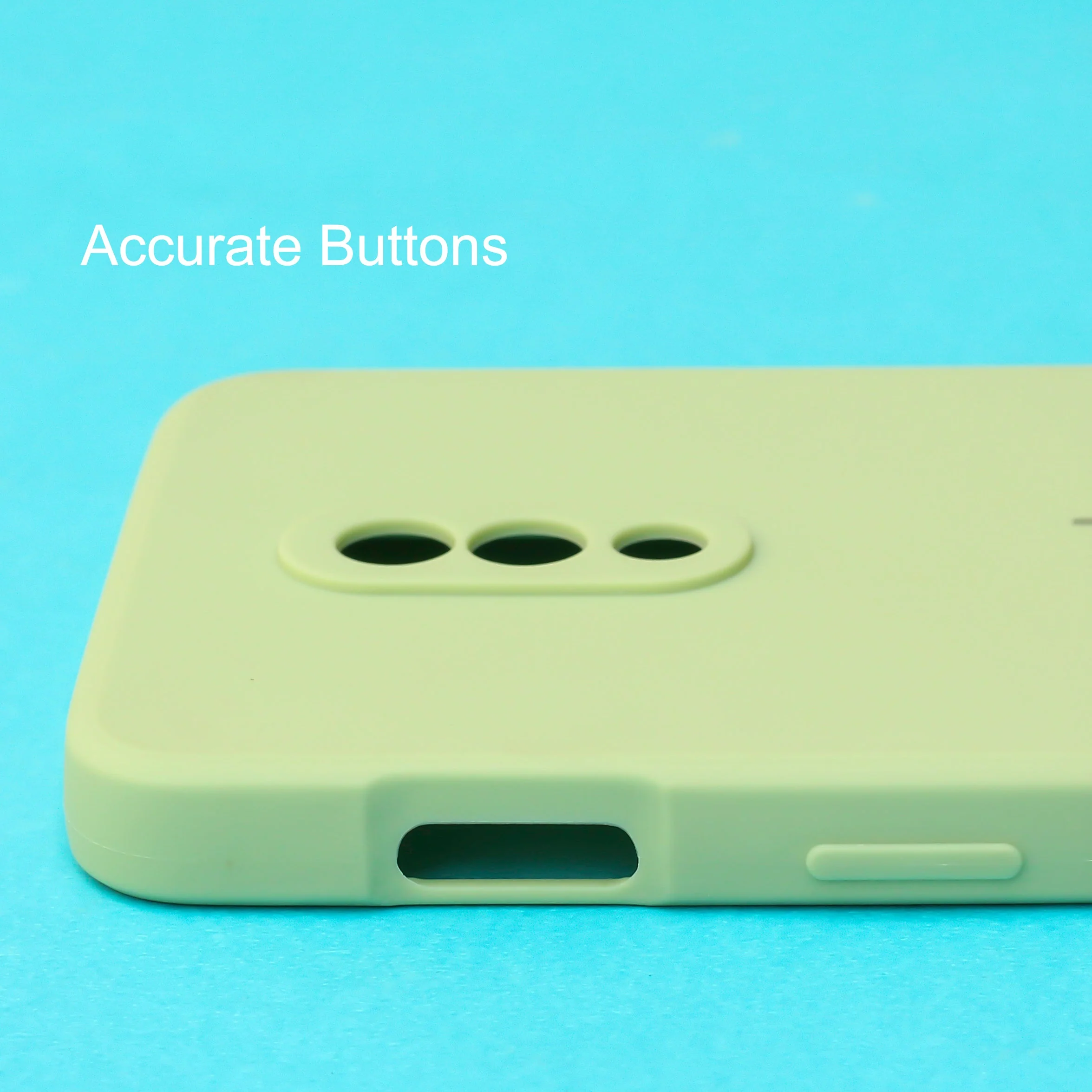 Light Green Candy Silicone Case for Oneplus 7 - Image 3