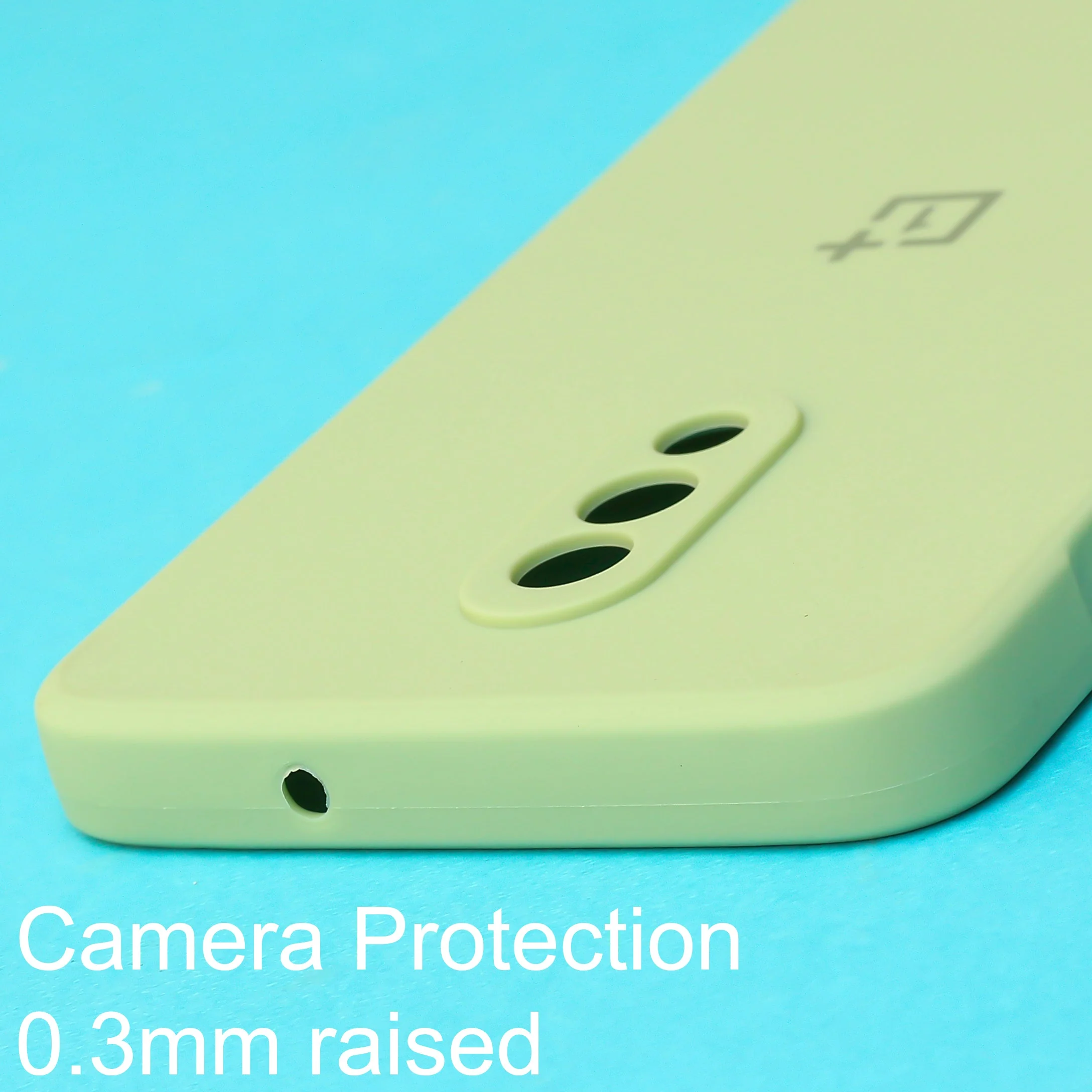 Light Green Candy Silicone Case for Oneplus 7 - Image 4