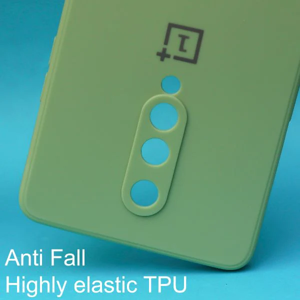 Light Green Candy Silicone Case for Oneplus 8 - Image 2