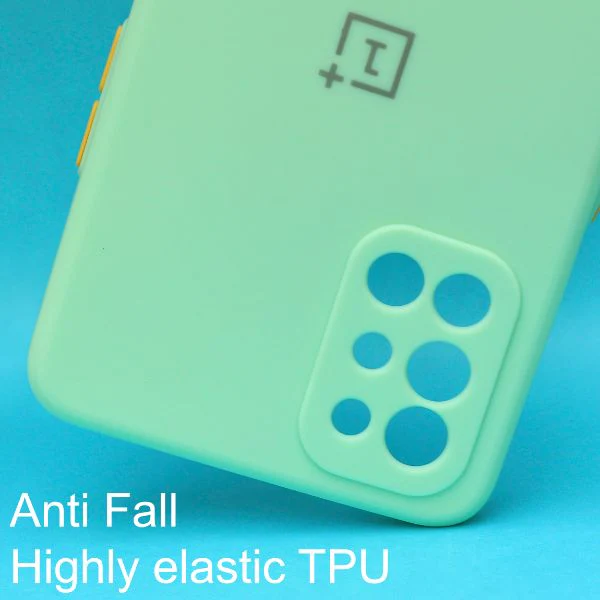 Light Green Candy Silicone Case for Oneplus 8t - Image 2