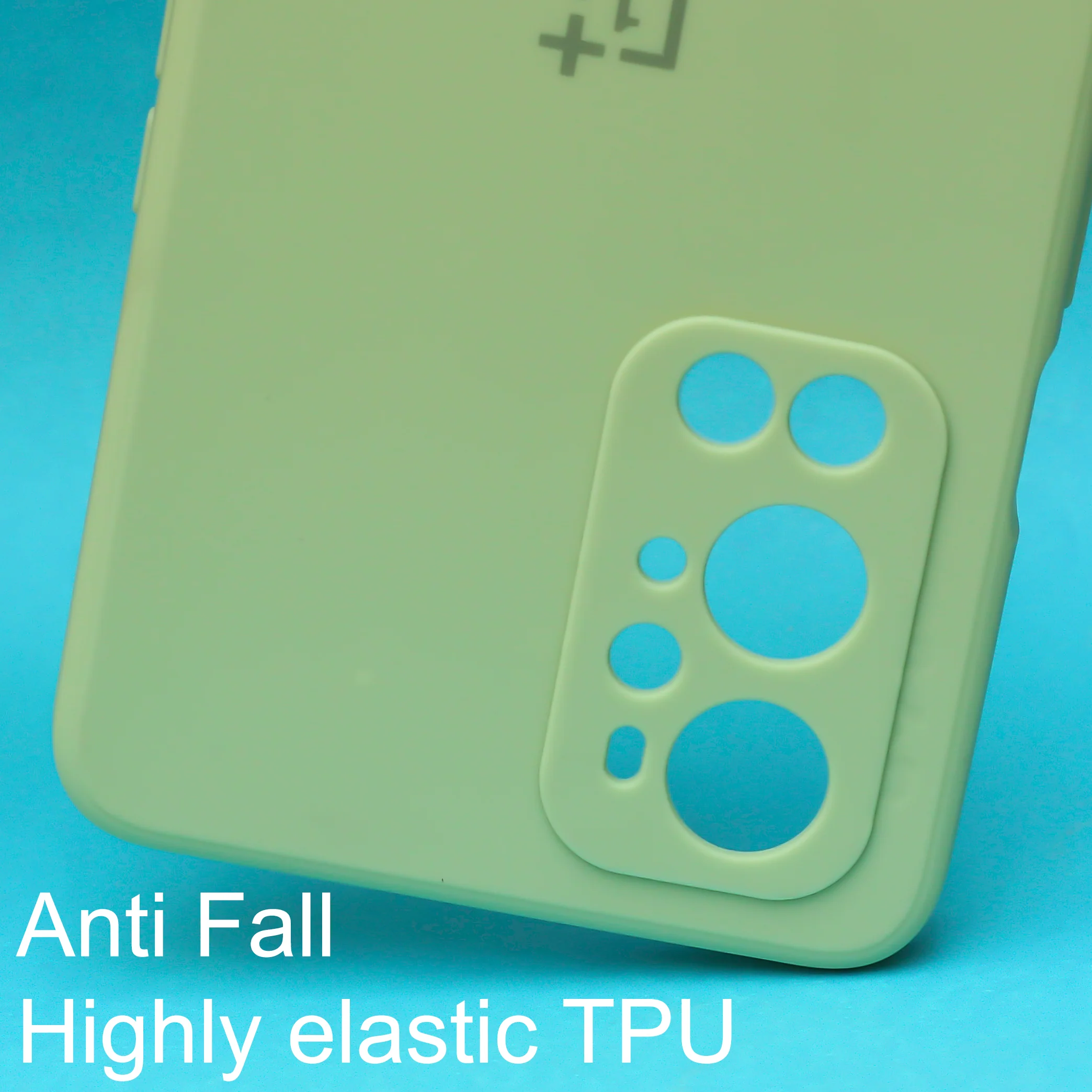 Light Green Candy Silicone Case for Oneplus 9 Pro - Image 2