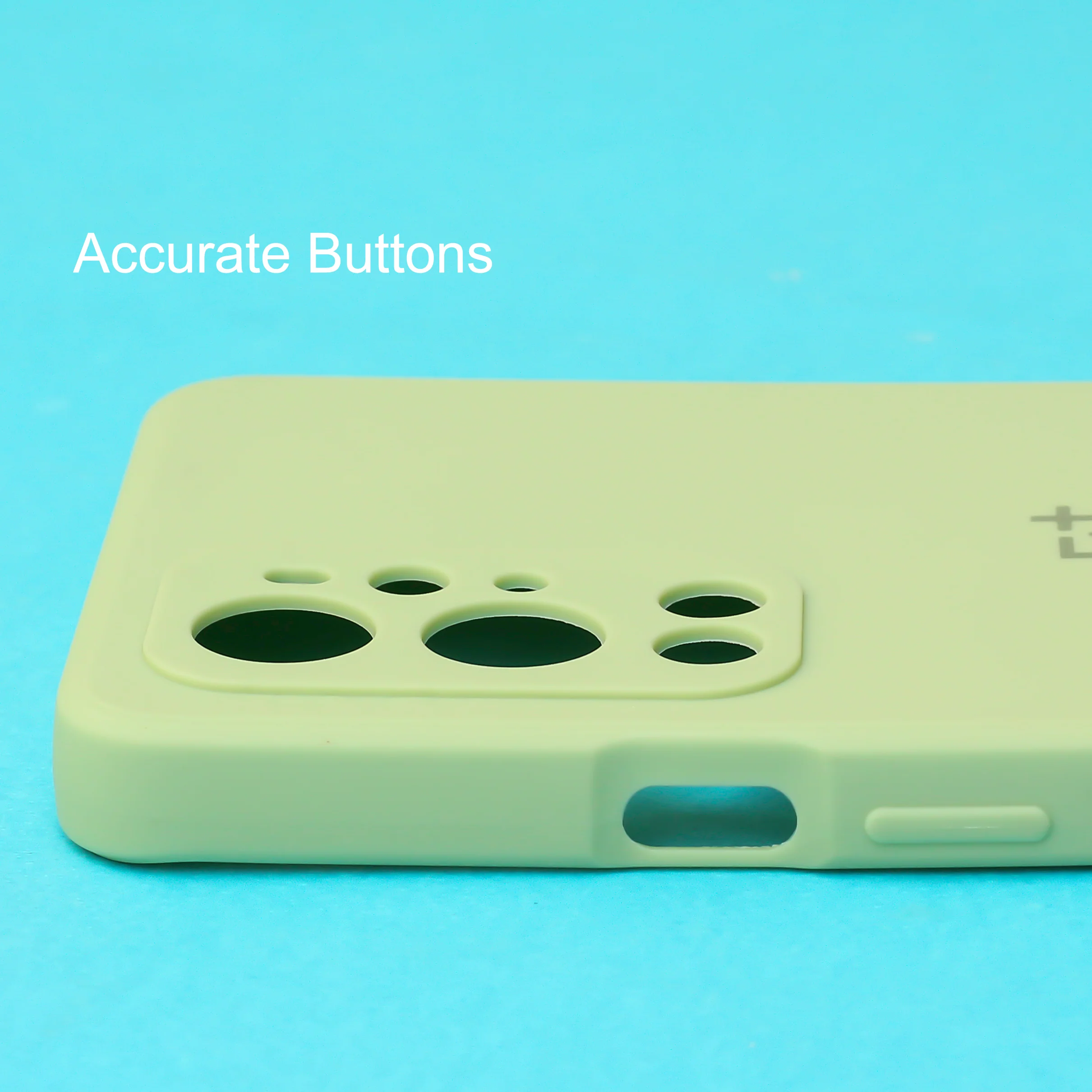 Light Green Candy Silicone Case for Oneplus 9 Pro - Image 3