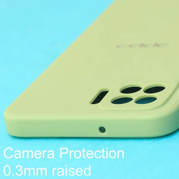 Light Green Candy Silicone Case for Oppo F17 Pro - Image 3