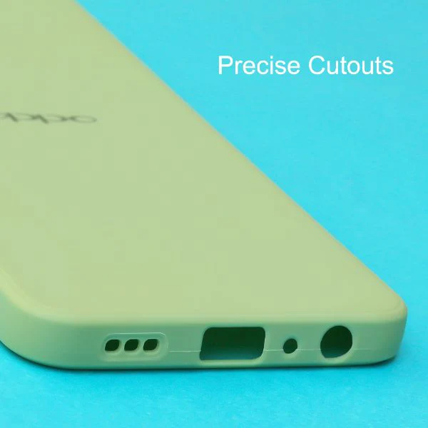 Light Green Candy Silicone Case for Oppo F19 pro - Image 5