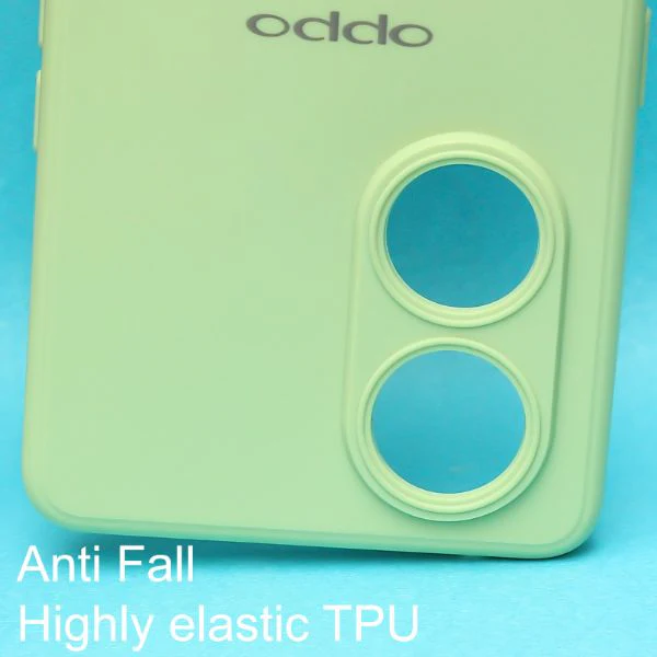 Light Green Candy Silicone Case for Oppo Reno 8T - Image 2
