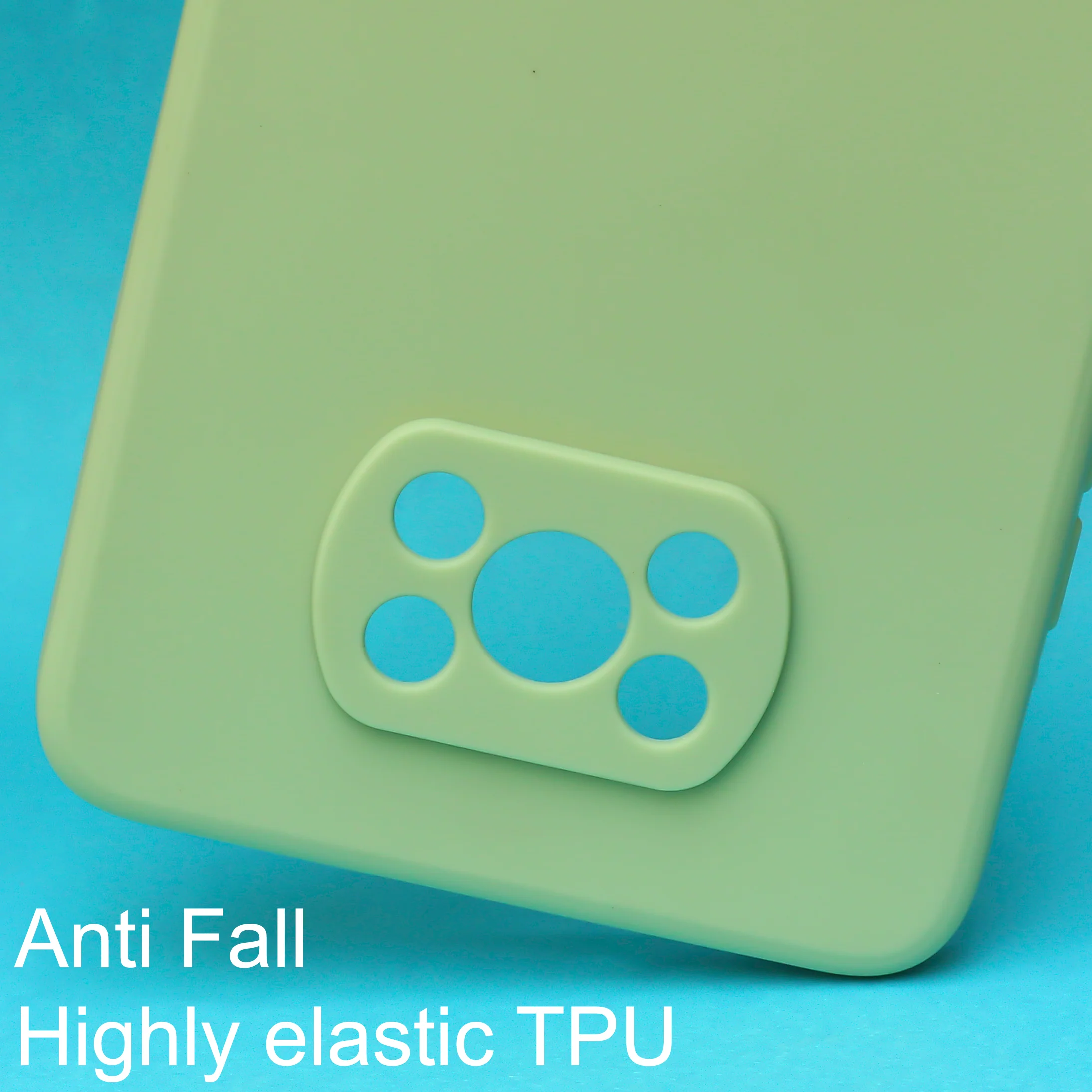 Light Green Candy Silicone Case for Poco X3 - Image 2