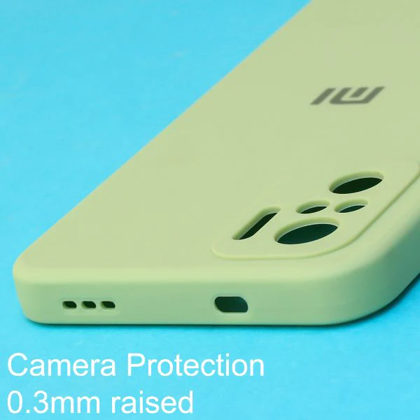 Light Green Candy Silicone Case for Redmi Note 10 4g - Image 4
