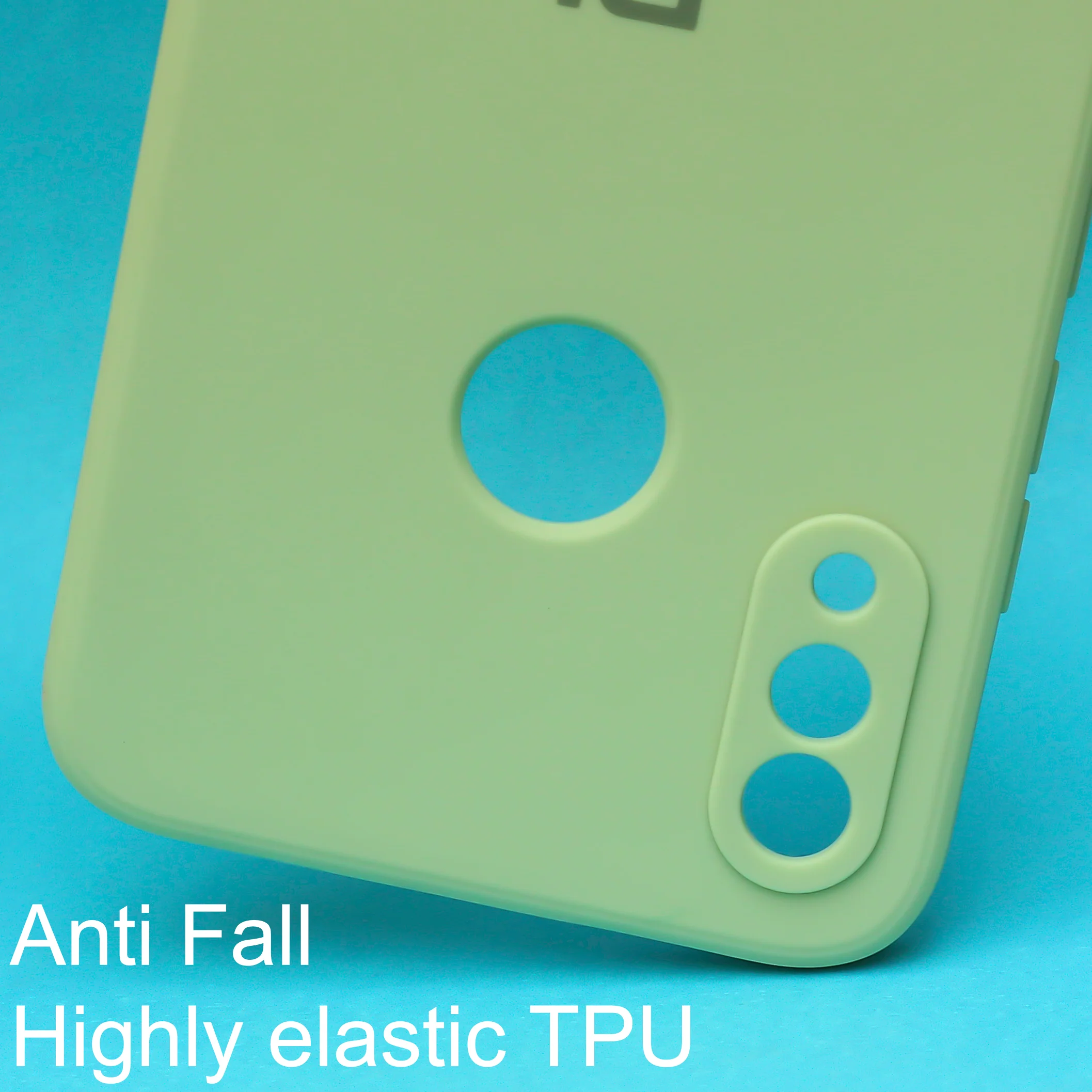 Light Green Candy Silicone Case for Redmi Note 7 Pro - Image 2