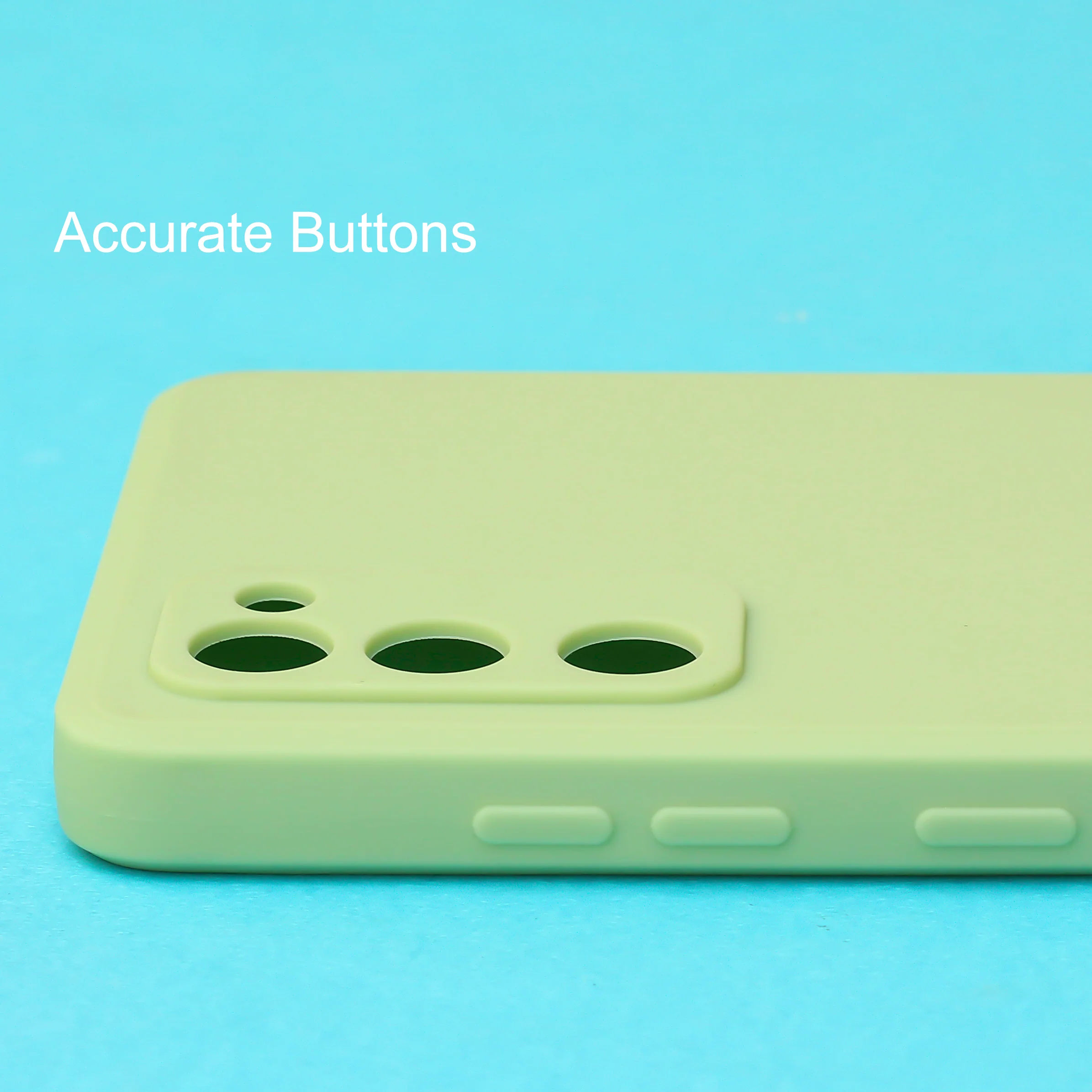 Light Green Candy Silicone Case for Samsung S20 FE - Image 3