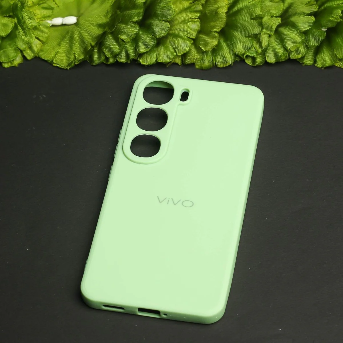 Light Green Candy silicone Case for Vivo Y300 - Image 2