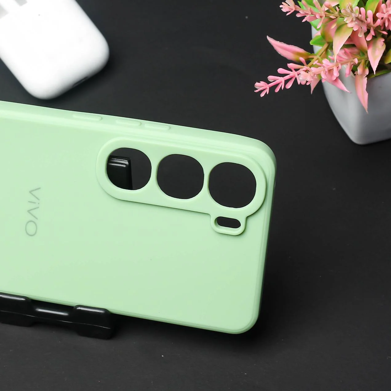 Light Green Candy silicone Case for Vivo Y300 - Image 3