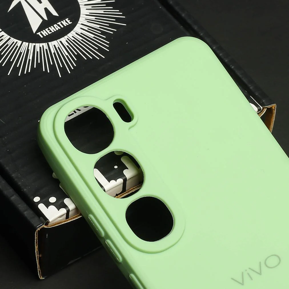 Light Green Candy silicone Case for Vivo Y300 - Image 4
