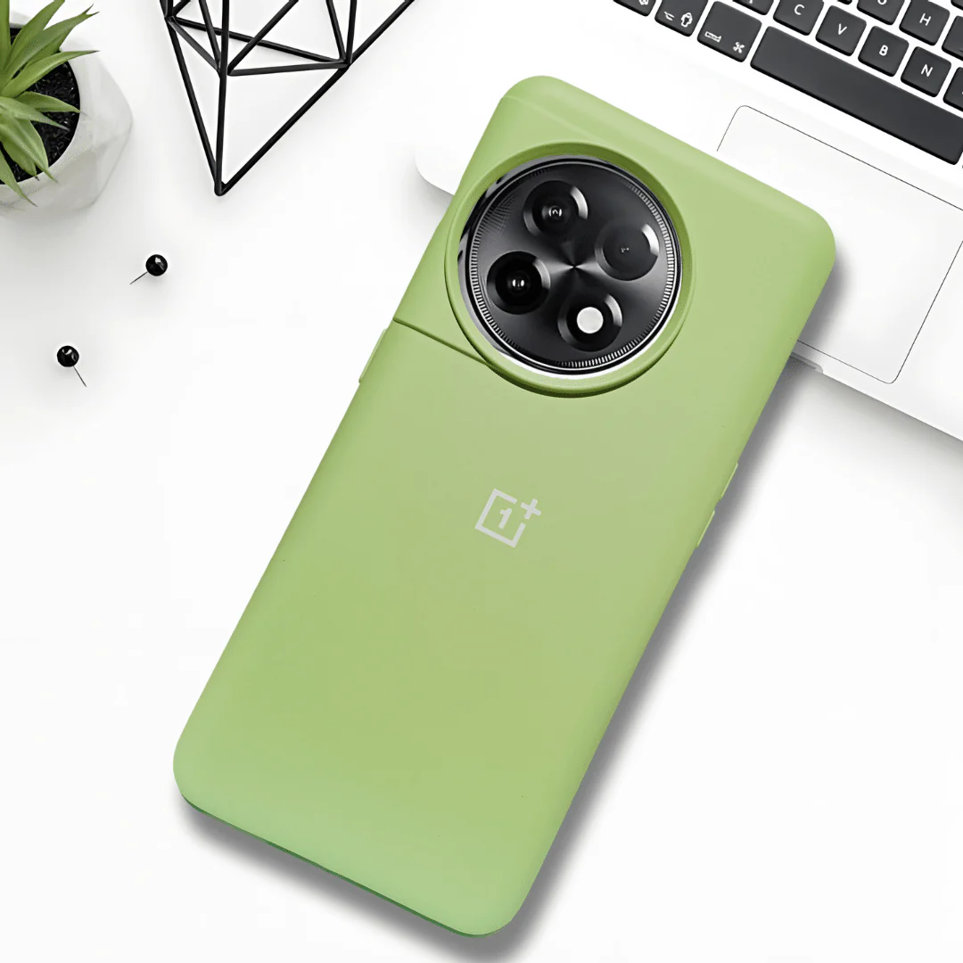 Light Green Original Silicone case for Oneplus 13 - Image 5