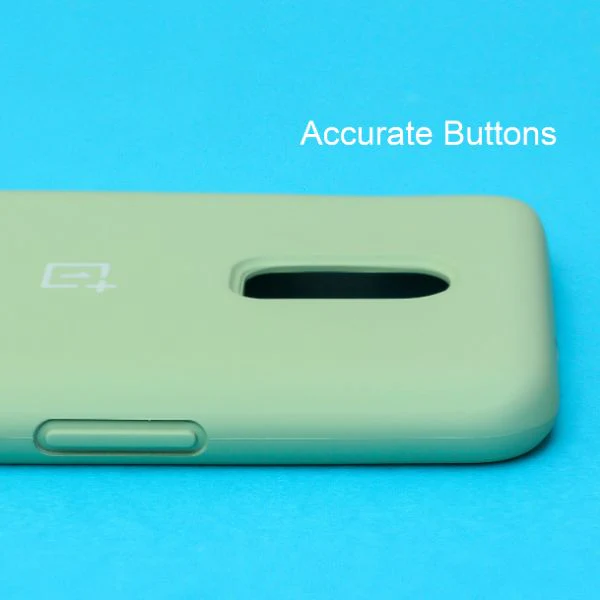 Light Green Original Silicone case for Oneplus 7 - Image 3