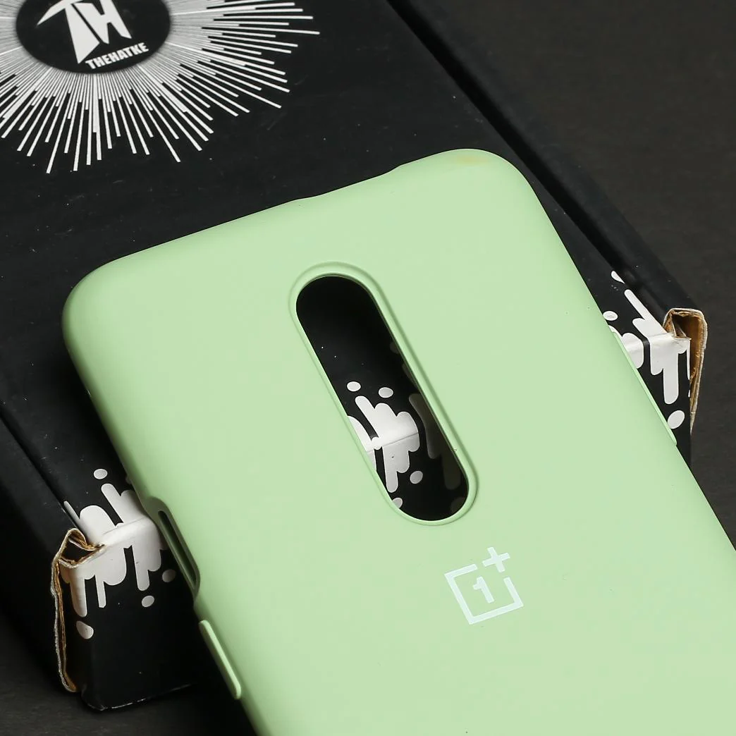 Light Green Original Silicone case for Oneplus 7 Pro - Image 4