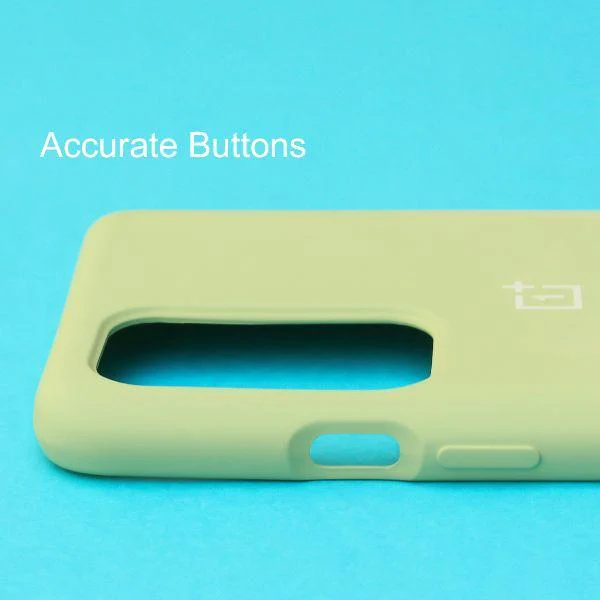 Light Green Original Silicone case for Oneplus Nord 2 - Image 4