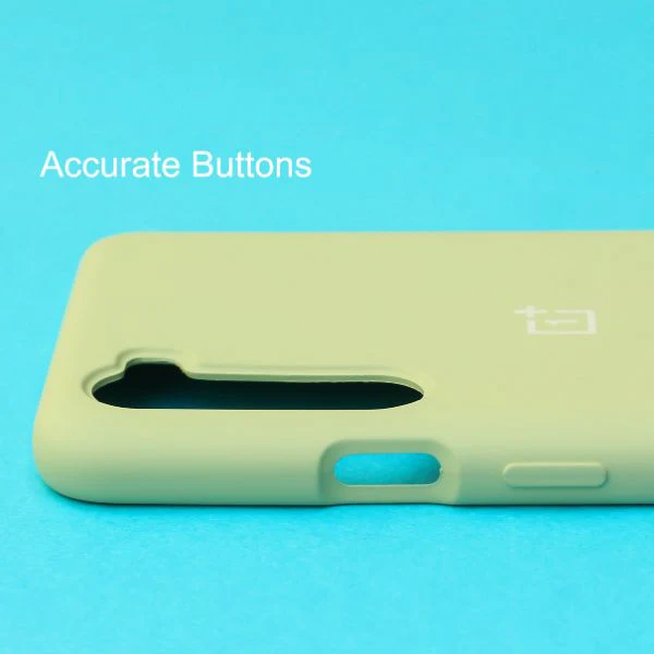 Light Green Original Silicone case for Oneplus Nord - Image 3