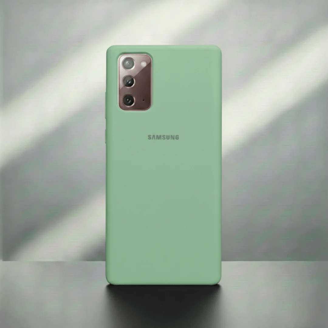 Light Green Original Silicone case for Samsung Note 20