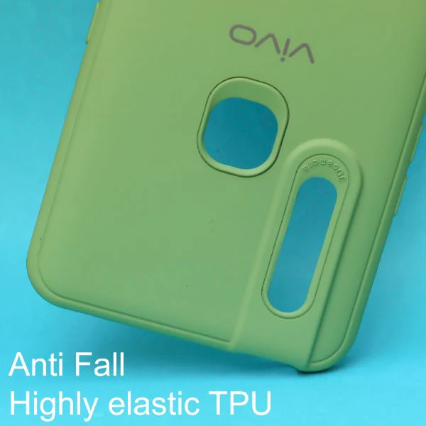 Light Green Silicone Case for Vivo v15 - Image 2