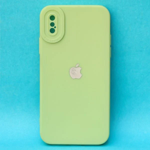 Light Green Spazy Silicone Case for Apple Iphone Xs Max
